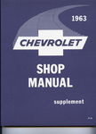 Chevrolet Parts -  1963 CAR SHOP SUPPLEMENT