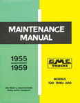 GMC Parts -  1955-59 GMC TRUCK SHOP MANUAL