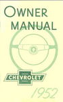 Chevrolet Parts -  1952 CAR OWNERS MANUAL
