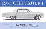 Chevrolet Parts -  1961 CAR OWNERS MANUAL