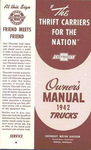 Chevrolet Parts -  1942 CHEVROLET TRUCK OWNERS MANUAL
