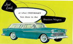 Chevrolet Parts -  1955 WAGON/NOMAD SALES BROCHURE