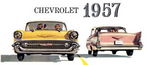 Chevrolet Parts -  1957 CAR SALES BROCHURE