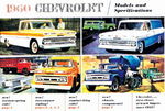 Chevrolet Parts -  1960 CHEVROLET TRUCK SALES BROCHURE