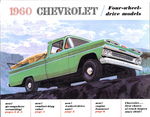 1960 CHEVROLET 4X4 TRUCK SALES BROCHURE