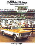 Chevrolet Parts -  1971 CHEVROLET TRUCK SALES BROCHURE
