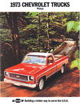 Chevrolet Parts -  1973 TRUCK COLOR SALE BROCHURE