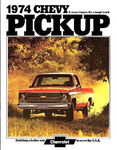Chevrolet Parts -  1974 TRUCK COLOR SALE BROCHURE