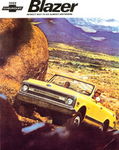 Chevrolet Parts -  1969 BLAZER COLOR SALE BROCHURE