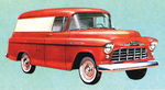 Chevrolet Parts -  1956 PANEL TRUCK SALES BROCHURE