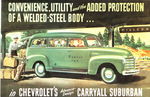 Chevrolet Parts -  1948-52 SUBURBAN SALES BROCHURE