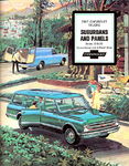 Chevrolet Parts -  1967 SUBURBAN & PANEL SALES BROCHURE