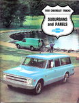 Chevrolet Parts -  1968 SUBURBAN & PANEL SALES BROCHURE