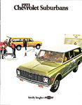 Chevrolet Parts -  1971 SUBURBAN SALES BROCHURE
