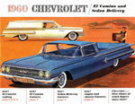 Chevrolet Parts -  1960 EL CAMINO COLOR SALES BROCHURE