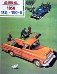 Chevrolet Parts -  1958 GMC COLOR SALE BROCHURE