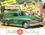 Chevrolet Parts -  1949 SEDAN DELIVERY COLOR SALE BROCHURE