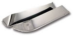 1960-63 TRUCK VENT SHADES-STAINLESS