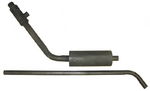 Chevrolet Parts -  1923-1926 CAR&1/2 TON EXHAUST SYSTEM-STEEL