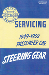 1949-1952 CAR STEERING GEAR OVERHAUL MANUAL