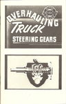 Chevrolet Parts -  1947-1959 PU STEERING GEAR OVERHAUL MANUAL