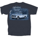 Chevrolet Parts -  CHEVY TRUCKS SINCE 1918 NAVY T-SHIRT