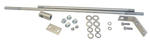 1929-1932 SIDE MOUNT TIRE BRACE KIT - STAINLESS