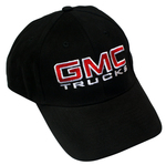 GMC Parts -  "GMC TRUCKS" BALL CAP - BLACK