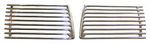 Chevrolet Parts -  1939 CAR STAINLESS FENDER GRILLES