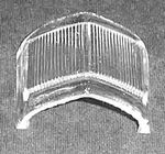 Chevrolet Parts -  1939 PASS LICENSE LIGHT LENS-GLASS