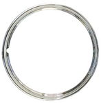 Chevrolet Parts -  16" WHEEL TRIM RING-SMOOTH CONCAVE-STAINLESS