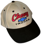 Chevrolet Parts -  "CHEVY TRUCKS" BALL CAP - KHAKI & BLACK