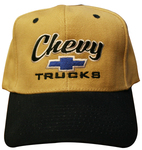 Chevrolet Parts -  "CHEVY TRUCKS" BALL CAP - KHAKI & BLUE