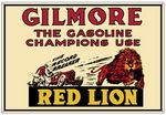 Chevrolet Parts -  "GILMORE RED LION" SIGN - 22" x 32"