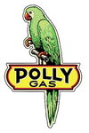 Chevrolet Parts -  "POLLY GAS" SIGN - 22" x 34"