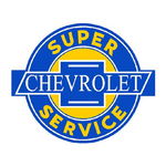Chevrolet Parts -  SUPER CHEVROLET SERVICE SIGN-LARGE