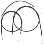 Chevrolet Parts -  1962 CAR HEATER CABLE SET-NO AIR