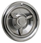 Chevrolet Parts -  15" "OLDS" STAINLESS STEEL HUBCAPS-SET OF 4