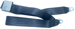 LAP TYPE SEAT BELT W/FLIP LATCH 60" - BLUE GRAY