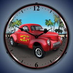 Chevrolet Parts -  1940 WILLY'S GASSER LED CLOCK