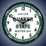 Chevrolet Parts -  Quaker State Oil LED CLOCK