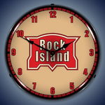 Chevrolet Parts -  Rock Island Railroad LED CLOCK