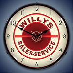 Chevrolet Parts -  Willys Sales and Service LED CLOCK