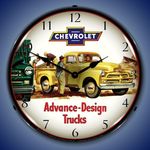 Chevrolet Parts -  1954-1955 EARLY CHEVY TRUCK LED CLOCK