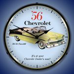 1956 CHEVROLET BEL AIR CONV'T LED CLOCK