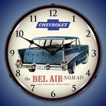 1957 CHEVROLET BEL AIR  NOMAD LED CLOCK