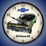Chevrolet Parts -  1968 CHEVY NOVA SUPER SPORT LED CLOCK