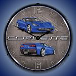 Chevrolet Parts -  C7 CORVETTE LAGUNA BLUE LED CLOCK
