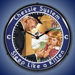 Chevrolet Parts -  CHESSIE SLEEP LIKE A KITTEN LED CLOCK