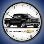 Chevrolet Parts -  CHEVROLET SILVERADO BLACK LED CLOCK